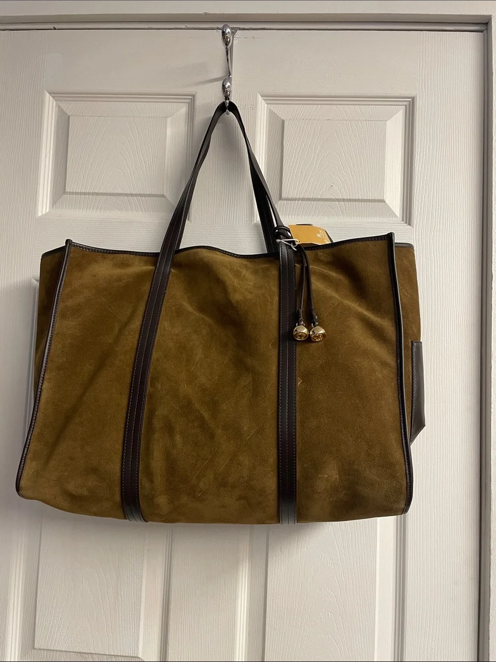 Le 150 Large Suede Tote Bag